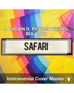 J. BALVIN ft. Pharrell Williams, BIA & Sky - Safari (Instrumental Cove