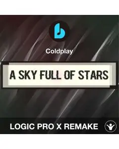 A Sky Full of Stars (Hardwell Remix) by Coldplay Logic Pro X Remake