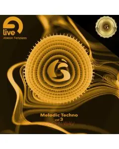 SFR | Melodic Techno vol 3 | Ableton Live Template | Golden Wav 