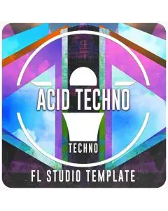 ACID Techno Template vol2 FL Studio 20.8.3 by Stella Project