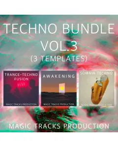 Techno Bundle Vol.3 (3 Ableton Live Templates+Mastering)