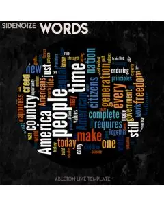 Deep House Ableton Template - Words