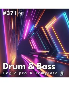 Drum & Bass Logic Pro X Template - Live Electronic Music 371