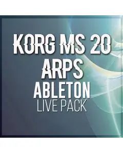 Korg MS 20 Arps Ableton Live Pack