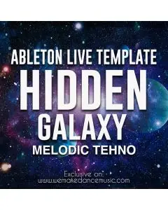 Hidden Galaxy - Melodic Techno Ableton Template (Boris Brejcha Style)