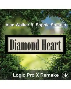 Diamond Heart (Alan Walker ft. Sophia Somajo) Logic X Remake Template