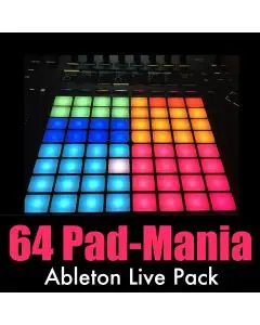 ADM 64 Pad Mania Project Ableton Live Pack