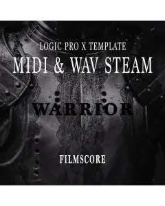 Warrior ( Logic Pro X Template + MIDI +AUDIO  )