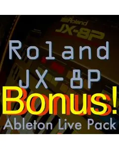 Roland JX-8P Bonus Presets Ableton Live Rack