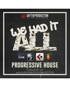 We Had It All - Deep Progressive Template for Ableton Live, Logic Pro X, Cubase and FL Studio