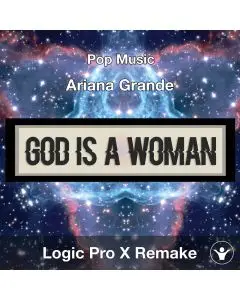 God Is A Woman (Ariana Grande) - Logic X Template Cover
