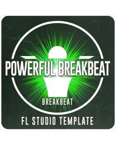 Powerful Breakbeat Breaks Drop FL Studio 20.9 Project Template