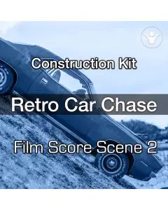 Retro Car Chase Scene 2