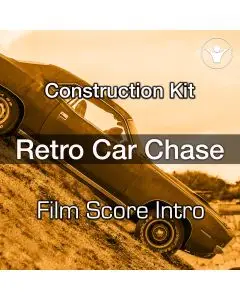 Retro Car Chase Intro