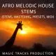 Afro Melodic House (STEMS, Mastering, Presets, MIDI)