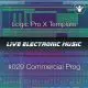 Commercial Prog House Logic Template + Free Tutorial | Live Electronic Music 029